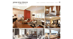 Desktop Screenshot of jameskinginteriors.com