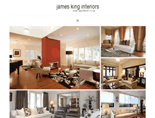 Tablet Screenshot of jameskinginteriors.com